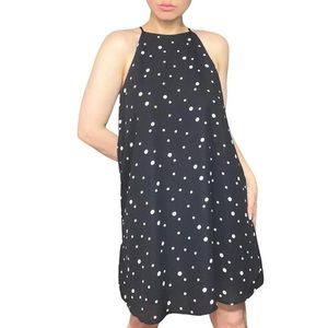 Polka Dot Mini Dress Black + White NWT by FOREVER 21 size Small